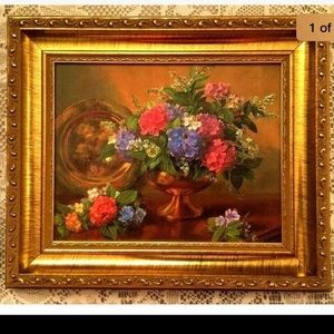 Albert Williams Hydrangeas Lilacs Print